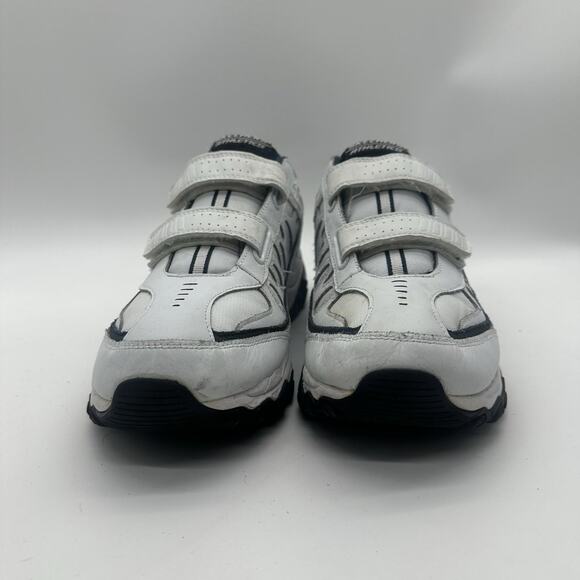 Mens Size 12 Skechers Athletics Sneakers Adjustable After Burn Memory Fit White - Picture 2 of 8